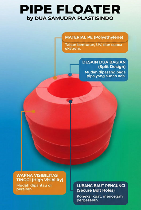 pipe-floater-structure